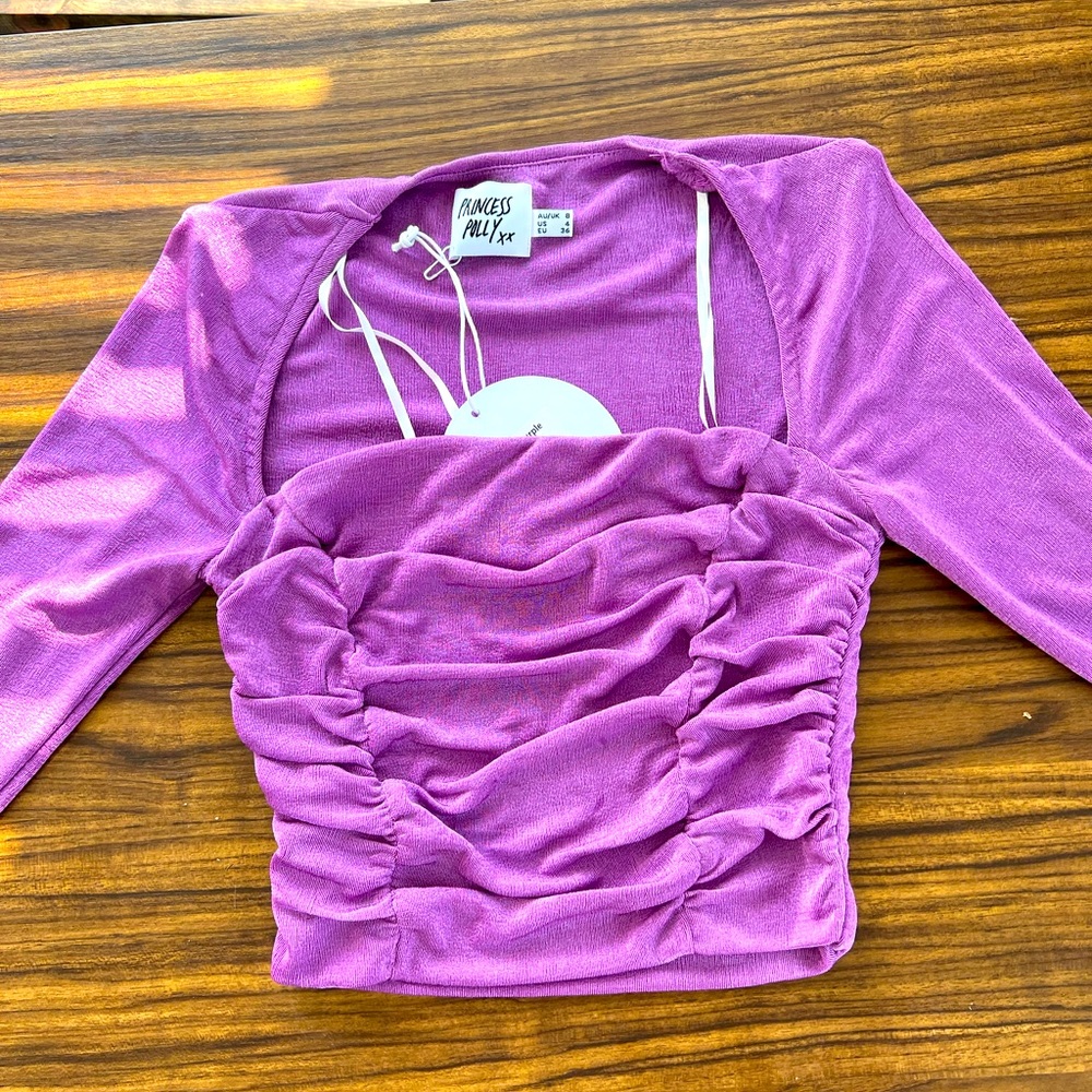 Princess Polly Purple Shirt